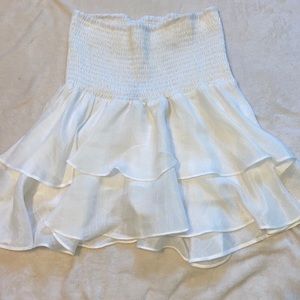 shein tiered skirt